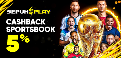 Cashback Sportsbook 5% SEPUHPLAY