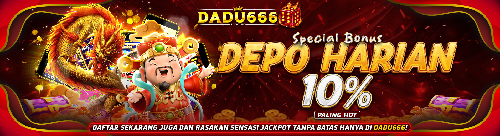 BONUS HARIAN 10%